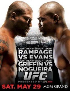 ufc114 poster 2 medium1 232x300 UFC 114 Predictions