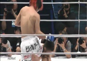 Shinya Aoki Drop kicks His Way to Getting Dropped