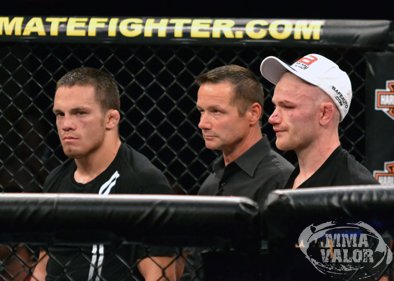 Ellenberger and Kampmann at TUF Live Finale