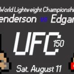 8-Bit MMA Poster: UFC 150