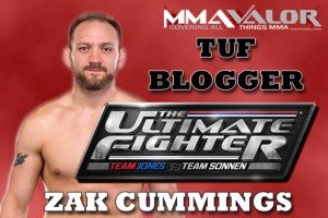 Zak Cummings TUF 17 Episode 7 Blog: Hooters and Rear Naked Chokes